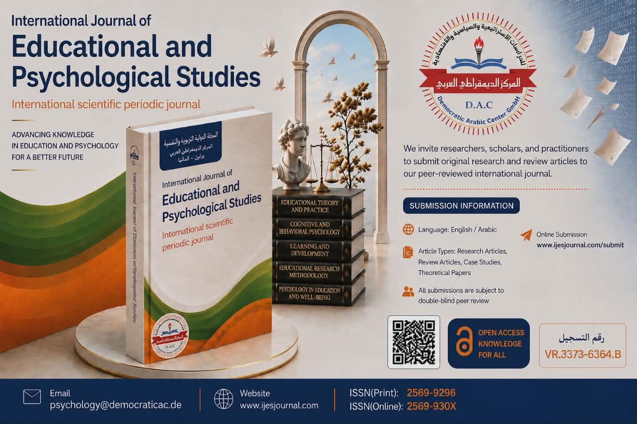 International Journal of Educational and Psychological Studies